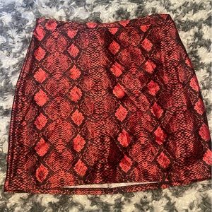Lauriebelles snakeskin skirt